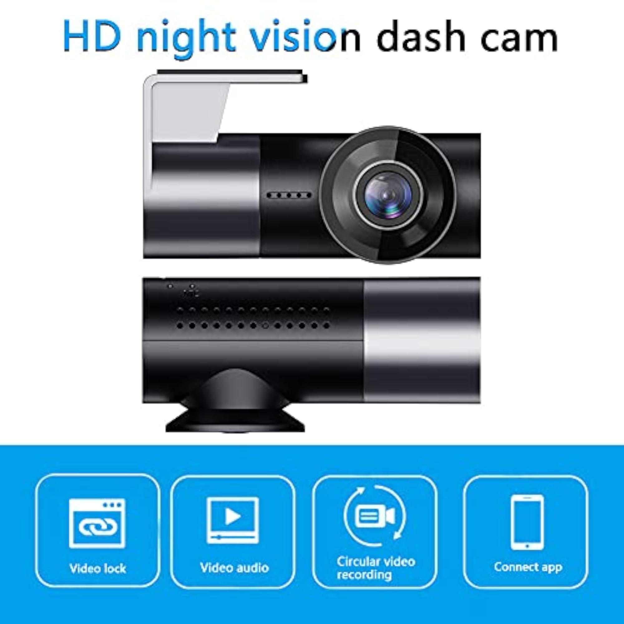 WiFi Car Hidden High Definition Dashcam